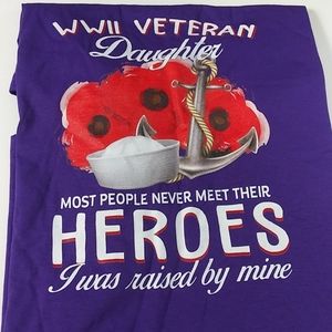 WWII World War II Veteran's Daughter Tee